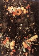 Jan Davidsz. de Heem Fruit and Flower oil painting reproduction
